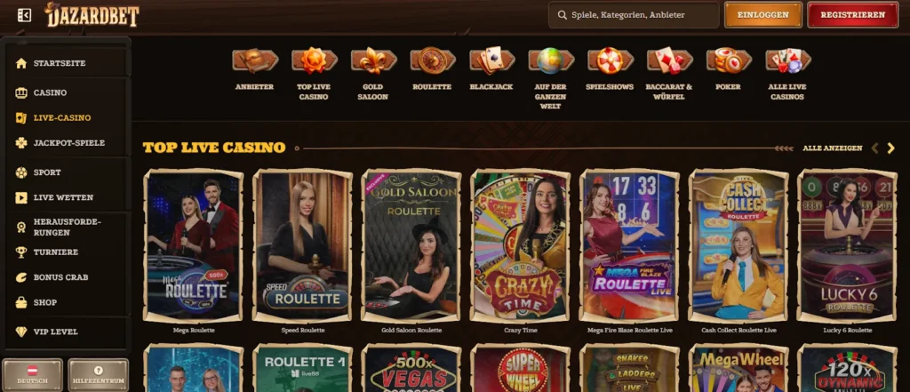 Live-Casino Games